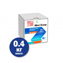 Міні хлор таблетки 20 гр.- 0,4 кг Міні хлор таблетки 20 гр.- 0,4 кг